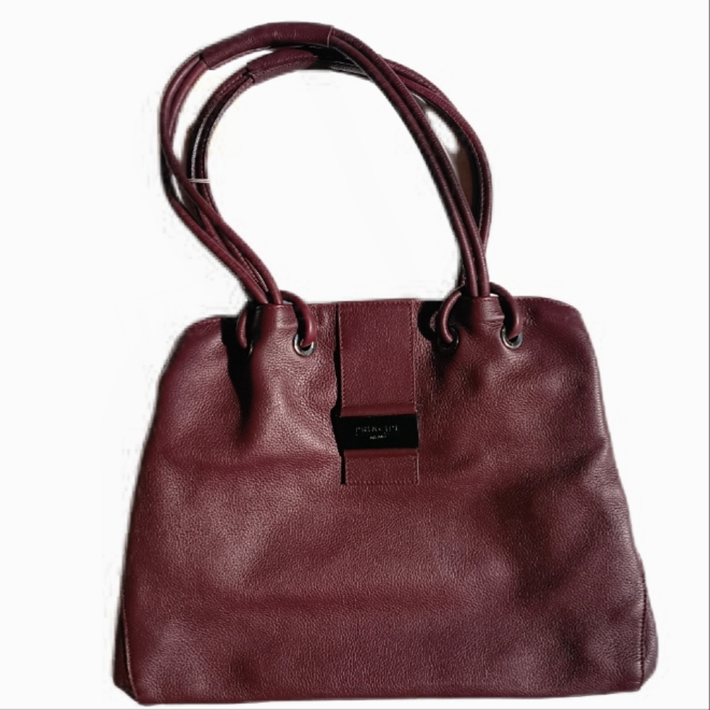 NWT Vintage Principe Milano 100% Calf Leather Tote Bag – Made in Italy